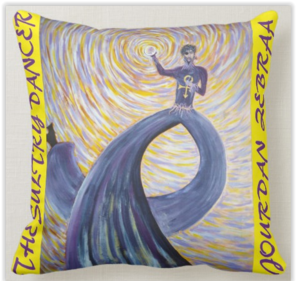 The Sultry Dancer Famous MixTape Pillow 16"x16"