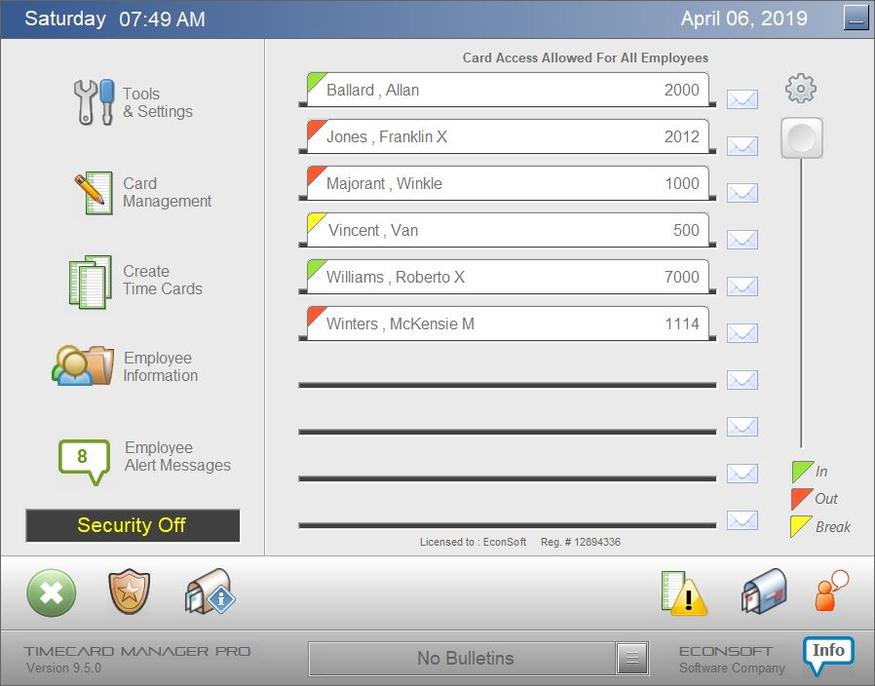 Time Card Calculator Software