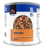 Mountain House Diced Beef – Freeze-Dried – #10 Can – Gluten-Free