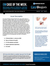 Pancreatitis, Jee Won Cheong