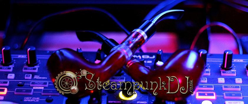 Steampunk DJ Livestream. Steampunk DJ for weddings, Steampunk festivals and Stampunk Events. Steampunk DJevents