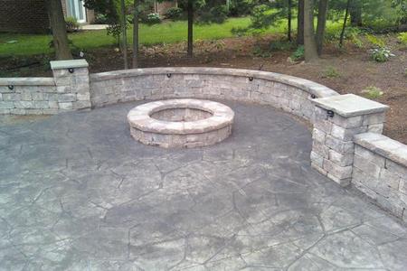 Fire Pits And Steps