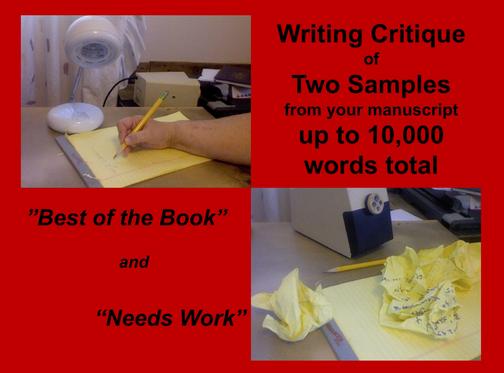 Writing Critique of Best and Worst Parts of Book Manuscript (up to 10,000 words total)