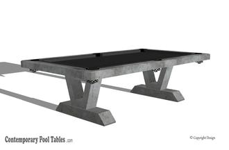 Concrete Pool Table