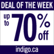 Indigo Books and Music - Save On The Deal of the Week!