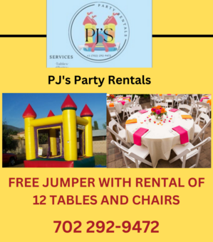 P J'S PARTY RENTALS COUPON PAGE
