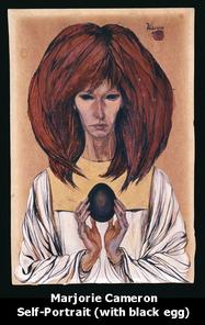 Marjorie Cameron Self Portrait Jack Parsons Girlfriend Babalon Working