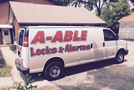 A vehicle offering locksmith services for the Mchenry County, IL, area