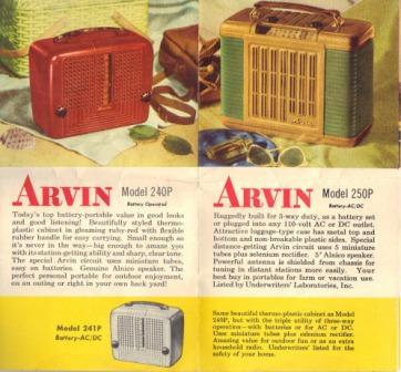 Arvin Radio 1948