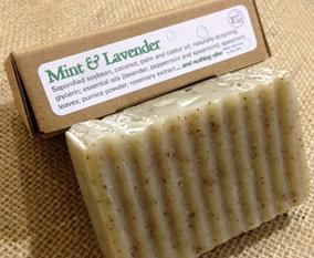 Mint and Lavender Soap
