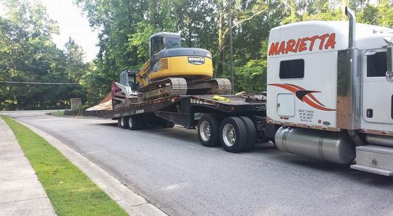 CONSTRUCTION MATERIAL TOWING SERVICE