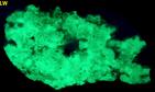 fluorescing Opal-AN Hyalite, Almandine garnet, Smoky Quartz, Muscovite mica, Albite, Spruce Pine, Spruce Pine District, Mitchell County, North Carolina, USA