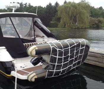 davits, davit systems for inflatable boats