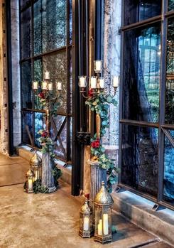 Lanterns and Mercury Glass for Wedding Decor in Minnesota