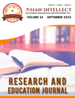 Research and Education Journal Vol 24 September 2022