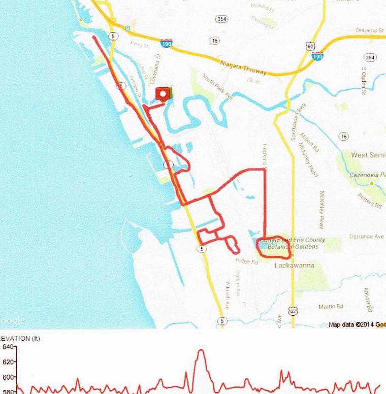 Buffalo Bike Path Map Bike Map