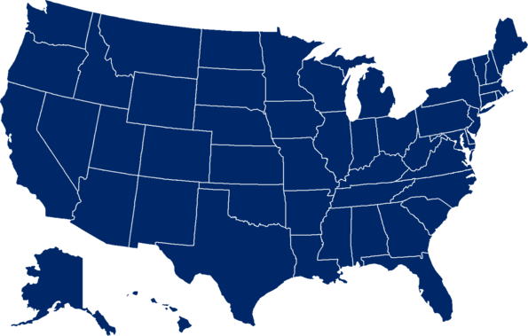 Map Of Compass Group Insurance States