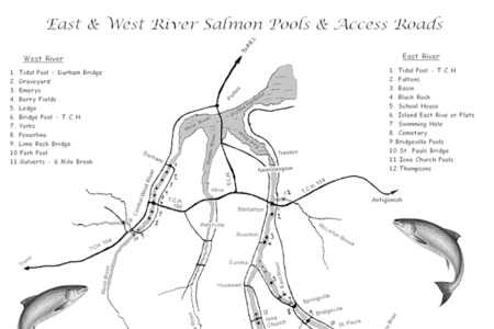 Pictou County Rivers Pool Map thumbnail