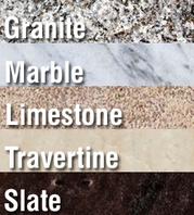 types of natural stone floors