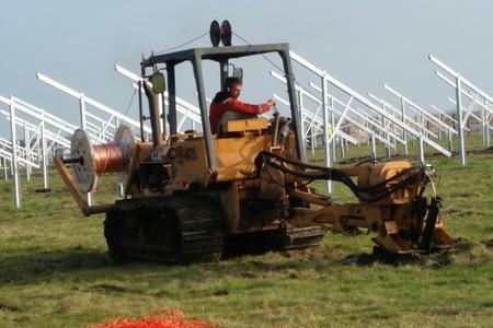 Earthing cable Solar farms Ovenden Allworks