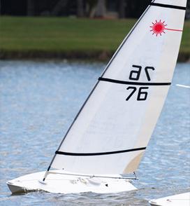 Rc laser deals sailboat for sale