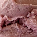 Non-fat and decadently smooth black raspberry Greek frozen yogurt.