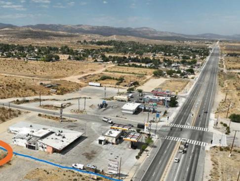 Signalized Retail Center - Aerial Overview (Shell, 12800 sqft, 2 acres)