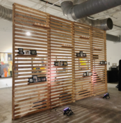 custom large wood panel wall | GPCurtis