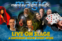 Monday Night Magic logo - clicking on this will take you to ticketing