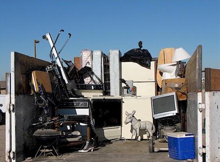 junk removal service las vegas hauler