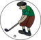 Icon image of person golfing
