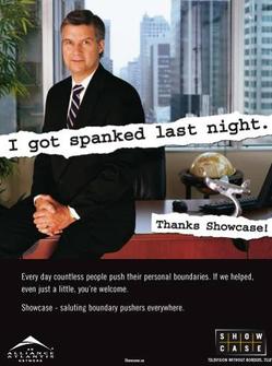 Thanks Showcase campaign - Spanked