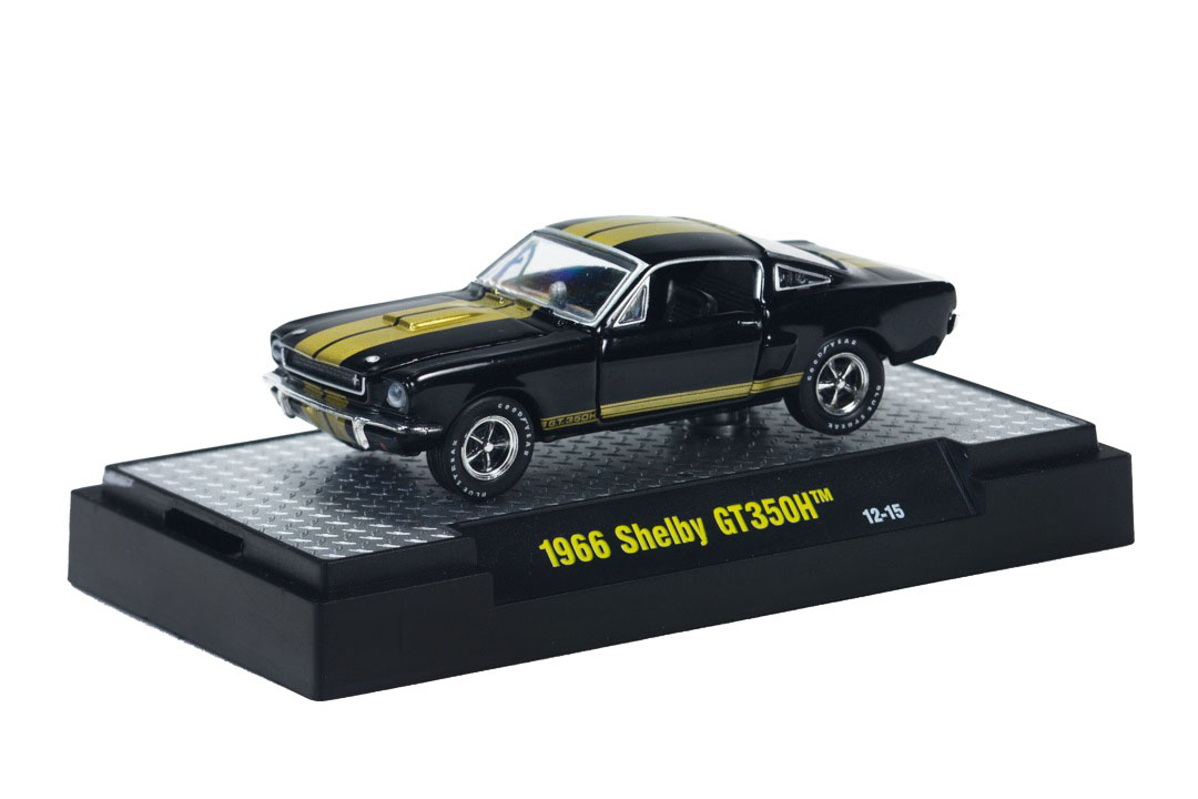 M2 Machines Scale Carroll Shelby Tribute 1966 GT350H Black Red 1/11.5 Diecast Car for sale online 