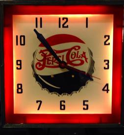 Pepsi Cola Antique Promotional Clock