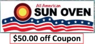 Sun oven $50 off coupon