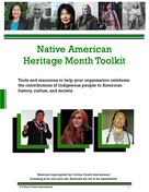Native American Heritage Month Toolkit Title Page