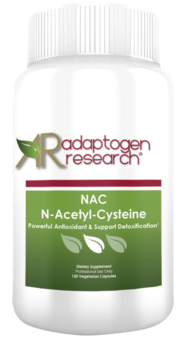 NAC - N-Acetyl-Cysteine - 120 VC - Adaptogen Research