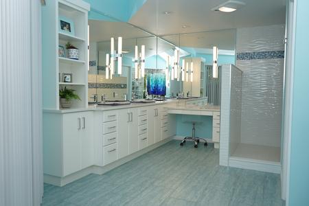 Master Bathroom Design, Tile, Lighting, Construction