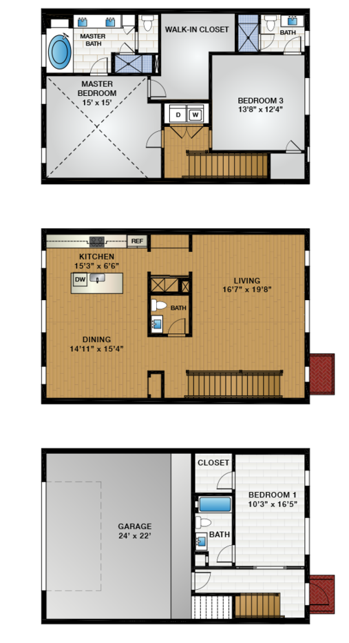 Cannery Row Morningside Floor Plan