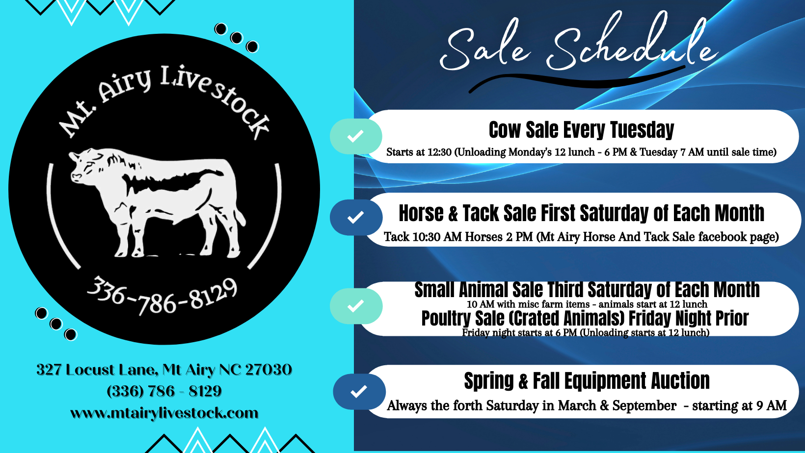 mount airy livestock sale