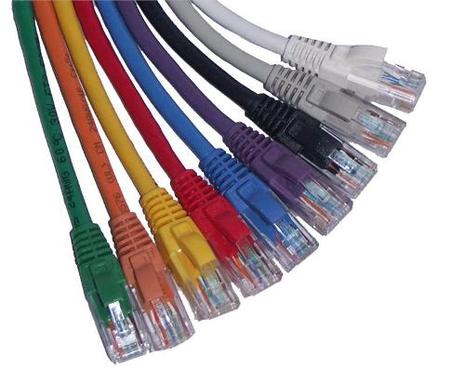 RJ45 patch cables for well-organized data cabling in Vancouver, BC