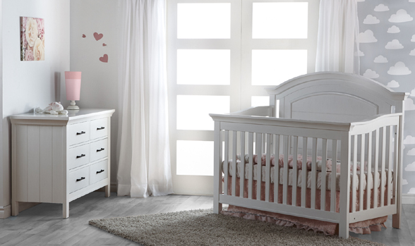 White company outlet nursery furniture