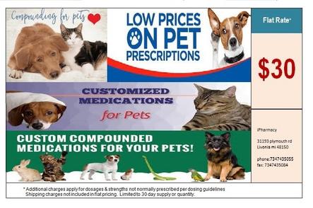 Pediatric Veterinary Compounding Pharmacy Livonia Michigan