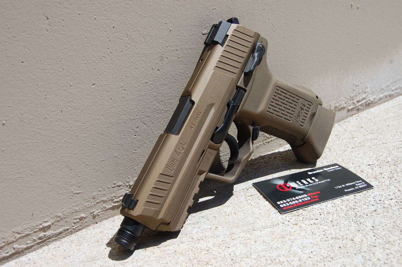 Glock 23 Gen5 X-Werks FDE Cerakote AZ phoenix scottsdale 85383 NS