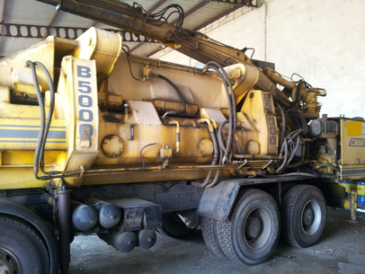 Colmar Baler with Man Truck For Sale Hammermill