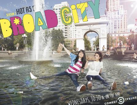 Broad City Comedy Central season 2 ad campaign