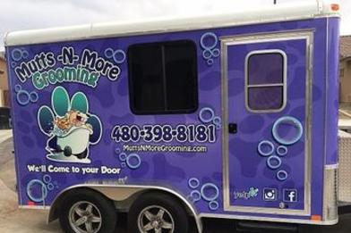 Mobile Dog Grooming Van