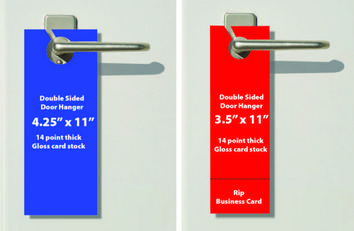 Door Hanger Sizes