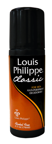 Louis Philippe Anti-Perspirant & Deodorant, Roll-On - 2.5 fl oz