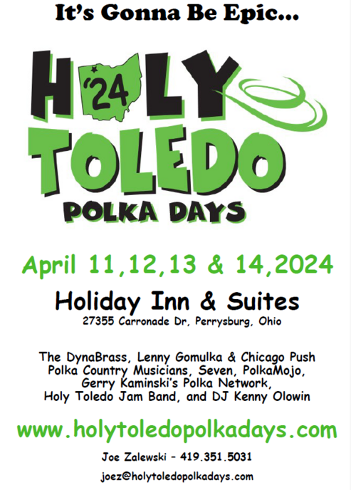 Holy Toledo Polka Days Website